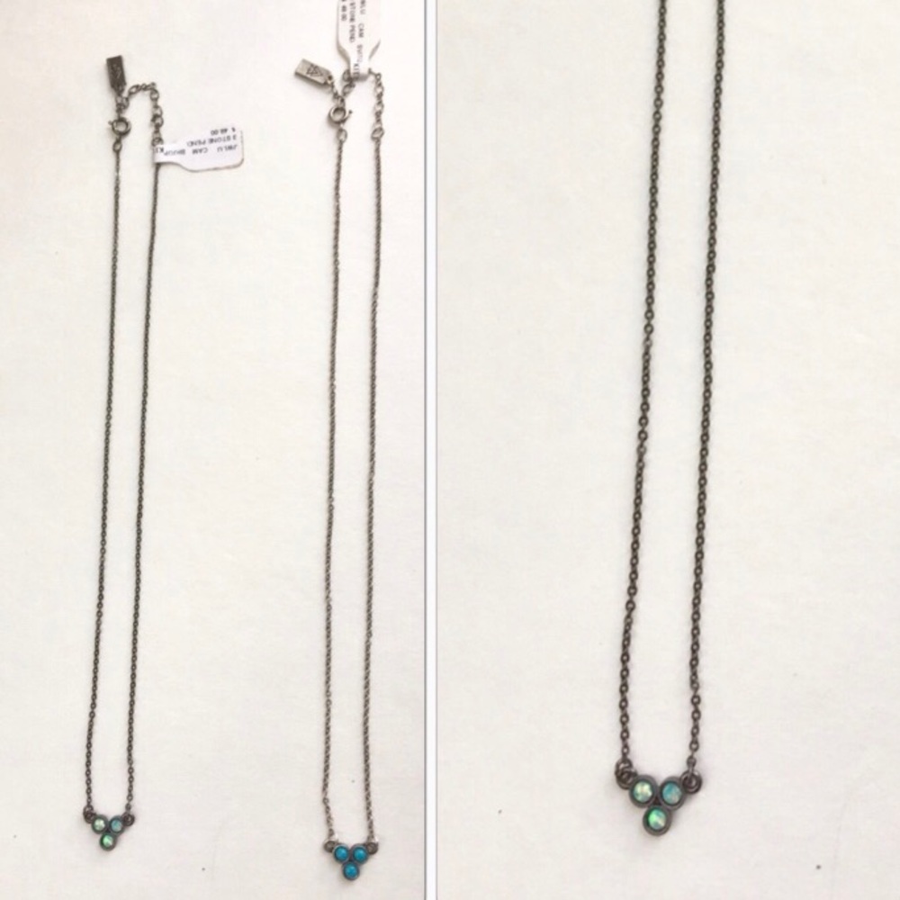BLUE OPAL NECKLACE - Picture 2 of 4